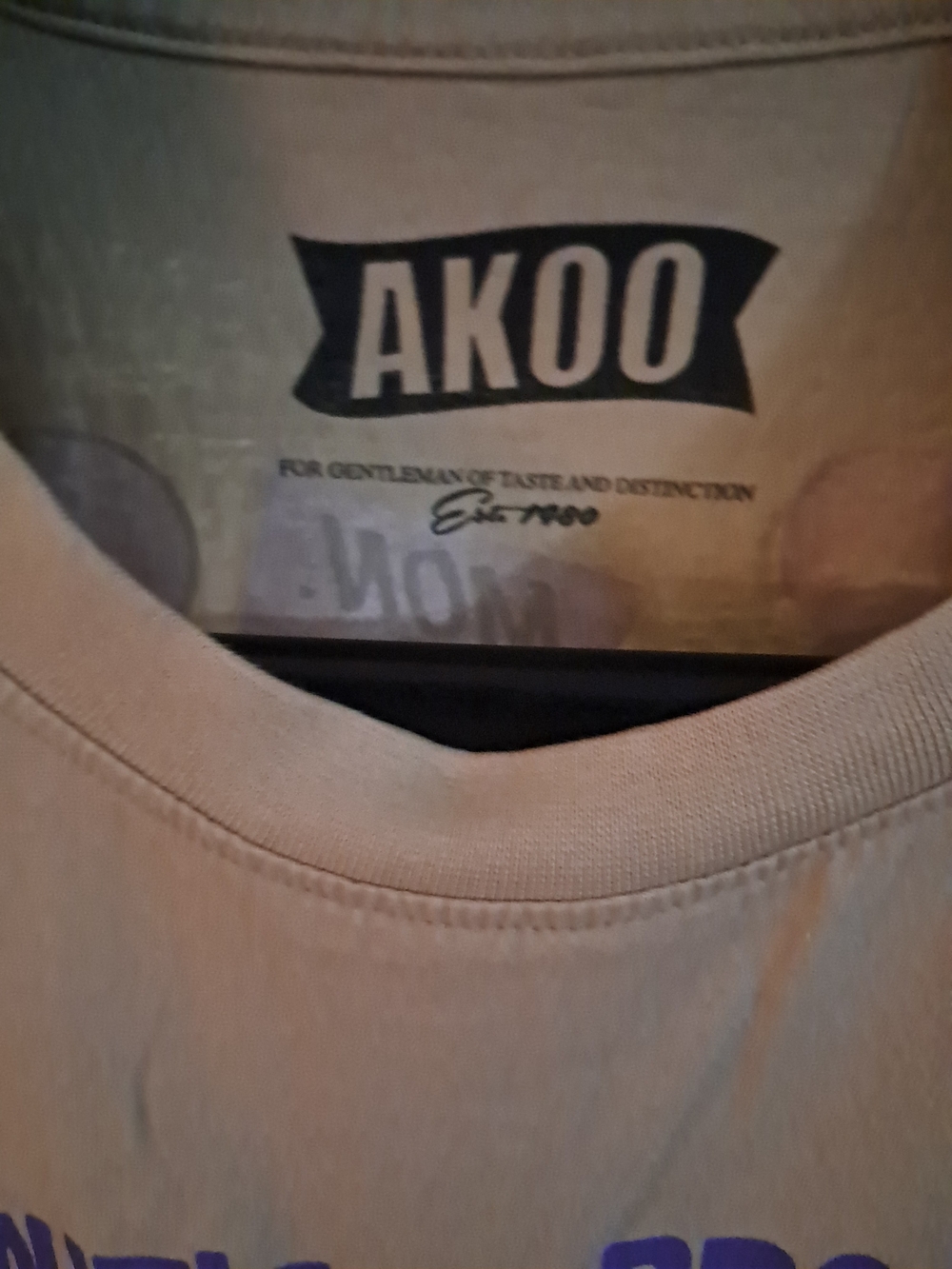AKOO Women's 'Beantiful Projects' Graphic Tee - Cream - Picture 3 of 5